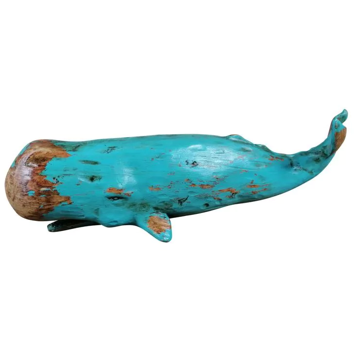 MichaelNoll Handbemalte Walfigur