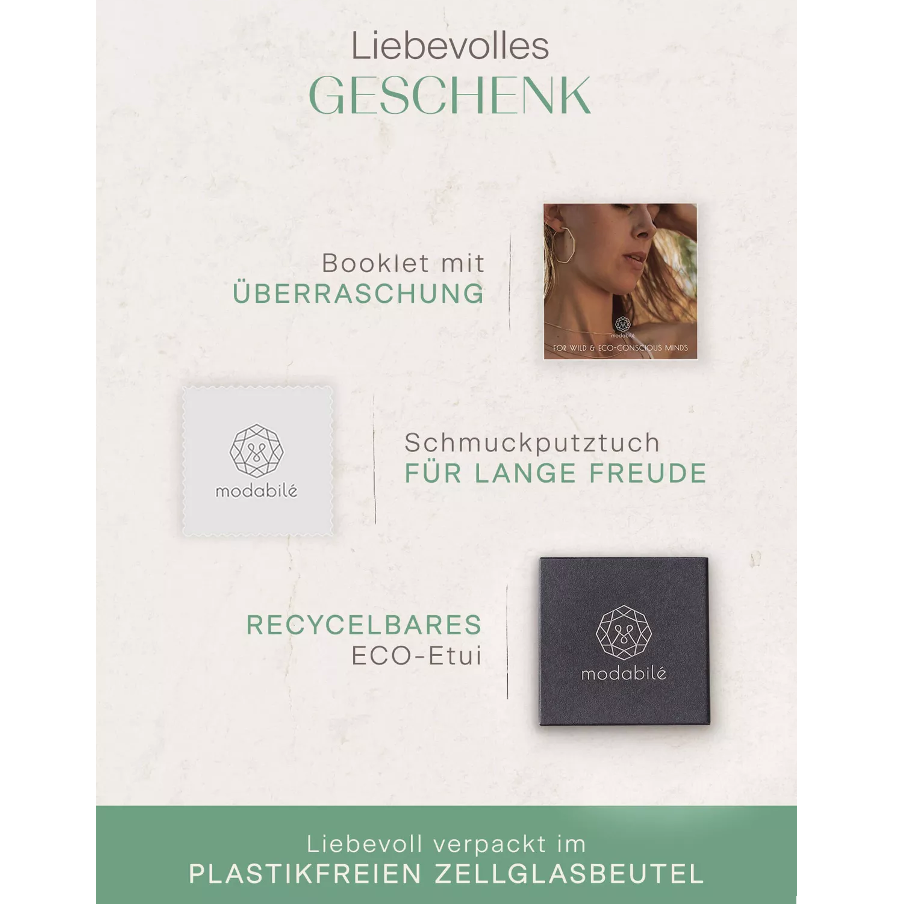 Modabilé Creolen Damen 925 Sterling Silber