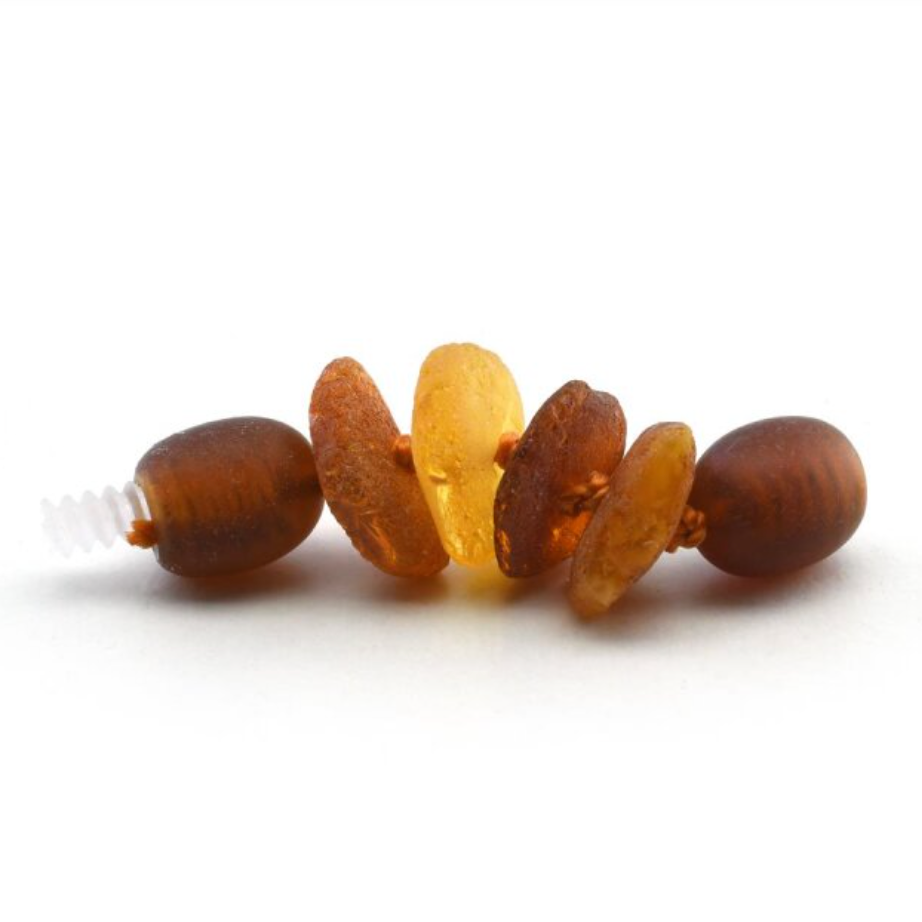 NOSLI Bernsteinkette - Insektenschutz für Tiere 45cm
