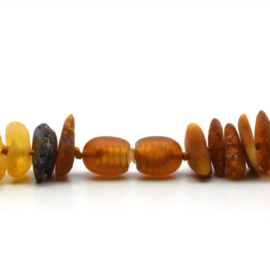 NOSLI Bernsteinkette - Insektenschutz für Tiere 35cm