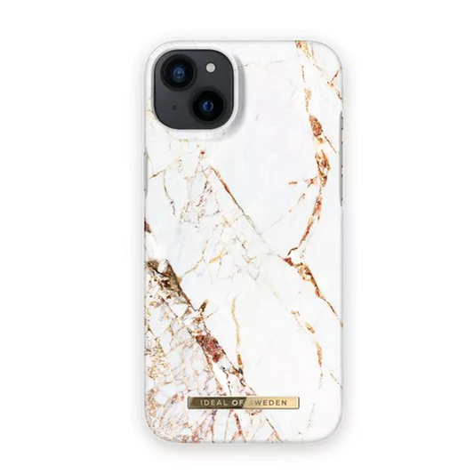 IDEAL OF SWEDEN Handyhülle -  Carrara Gold iPhone 14 Plus