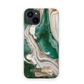 IDEAL OF SWEDEN Handyhülle -  Golden Jade Marble - iPhone 13/14