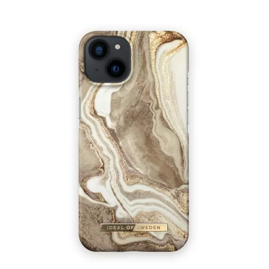 IDEAL OF SWEDEN Handyhülle -  Golden Sand Marble - iPhone 13/14