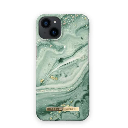 IDEAL OF SWEDEN Handyhülle - Mint Swirl Mrbl - iPhone 13