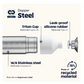 Dopper Steel Wasserflasche - 800 ml Edelstahl