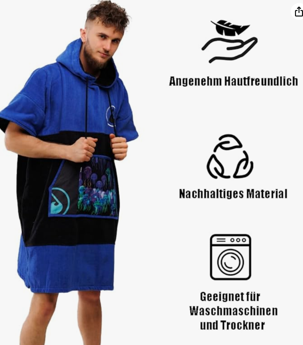 WAVE HAWAII Jellygang Surfponcho