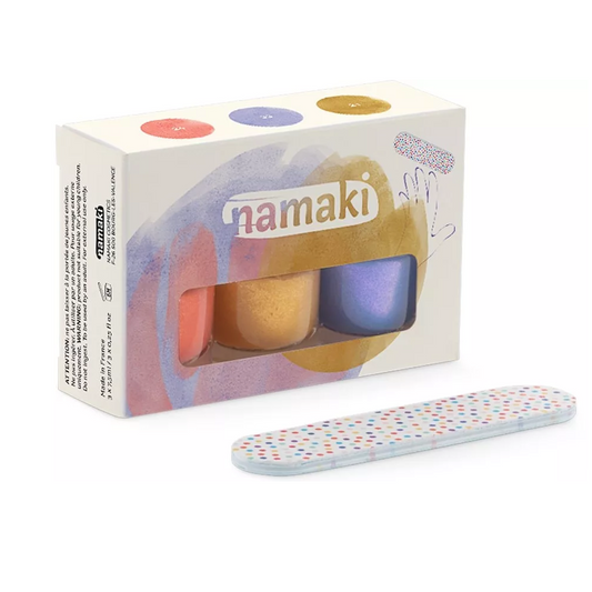 Namaki Cosmetics 3 Nagellacke „Sunset“