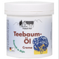 Pullach Hof Teebaumöl Creme 250ml – Hautpflege bei Akne, Trockenheit & Pilz – klinisch getestet, Made in Germany