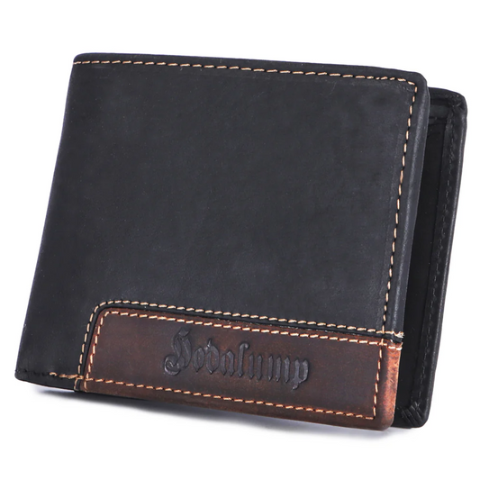Hodalump Geldbörse Lugge Special Edition – Echtleder - Braun/Schwarz