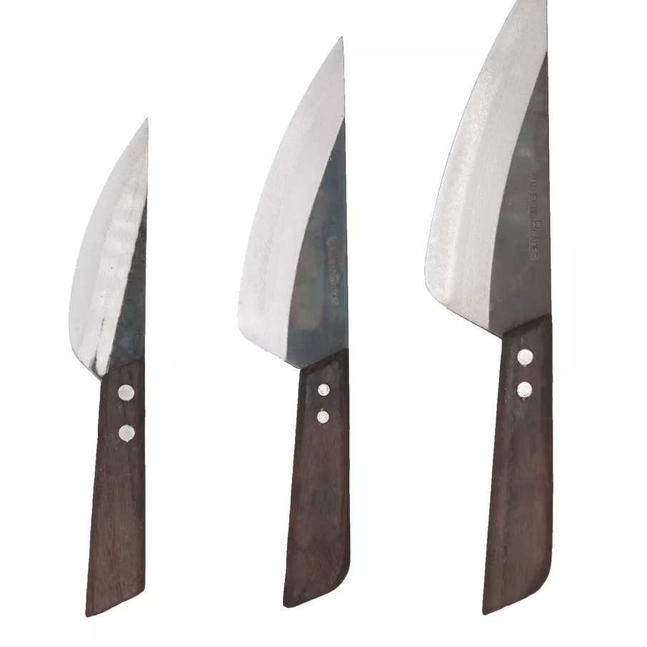 AUTHENTIC BLADES  – Asiatisches Küchenmesser aus Kohlenstoffstahl, handgeschmiedet