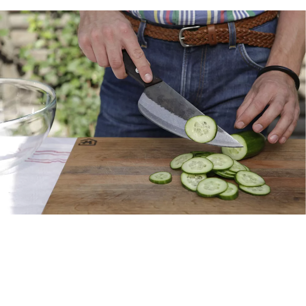 AUTHENTIC BLADES  – Asiatisches Küchenmesser aus Kohlenstoffstahl, handgeschmiedet