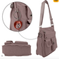 Bag Street Handtasche - dunkel-Rosa