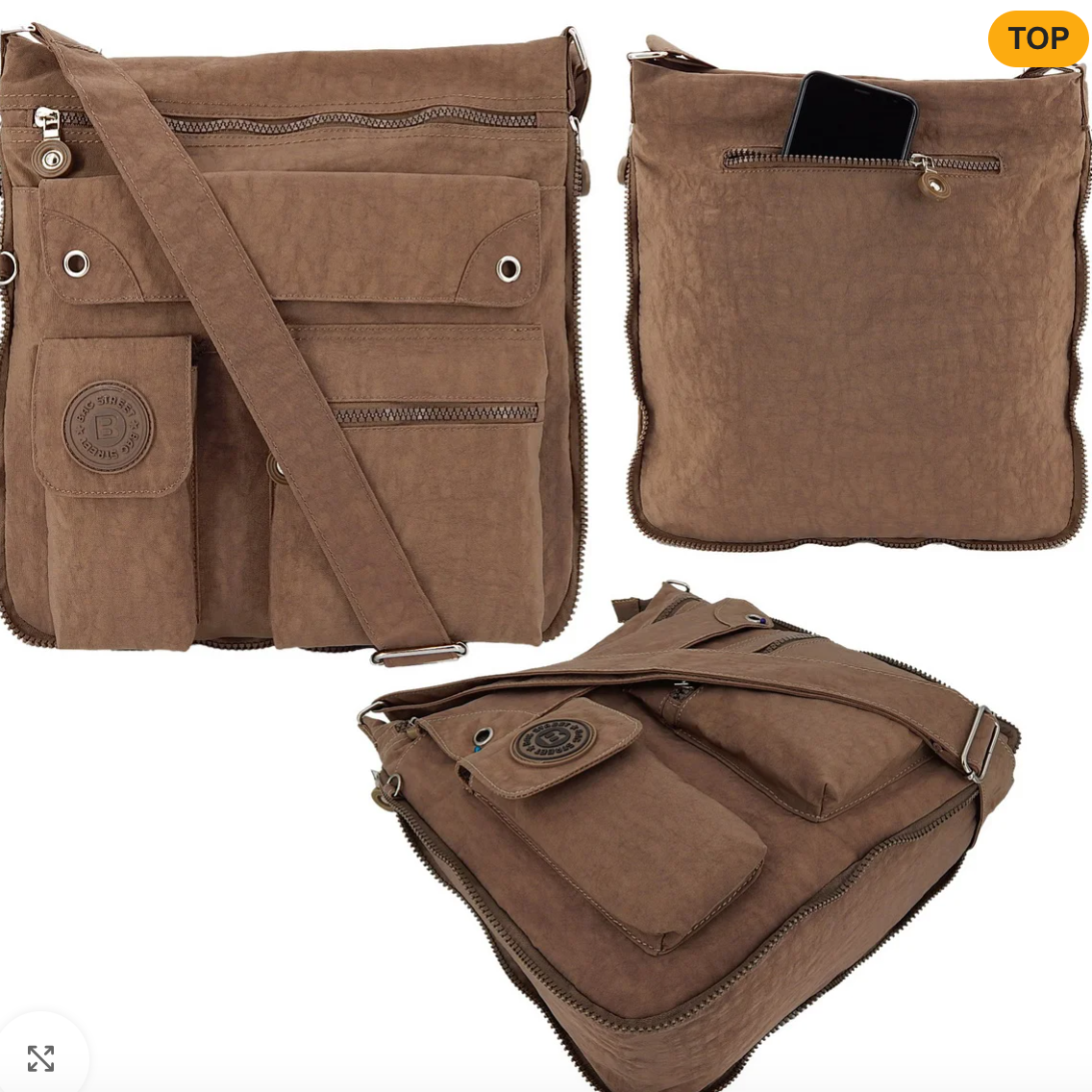 Bag Street Handtasche - Braun