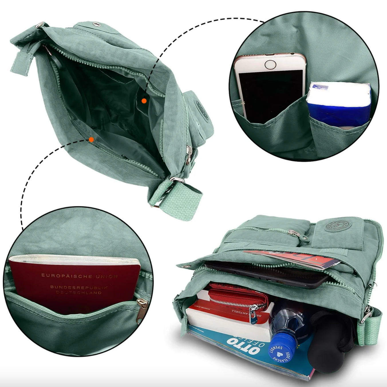 Bag Street Handtasche-Mint