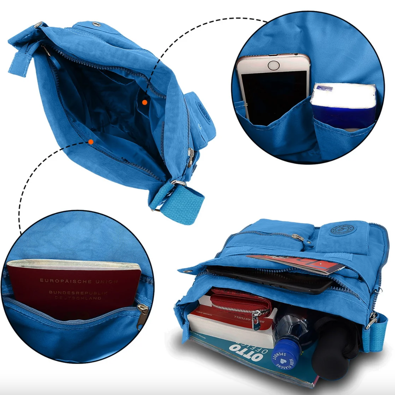 Bag Street Handtasche-Royalblau