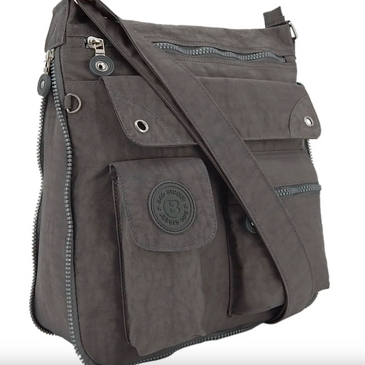 Bag Street Handtasche-Grau