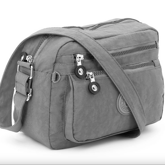 Bag Street Kleine Umhängetasche - Grau