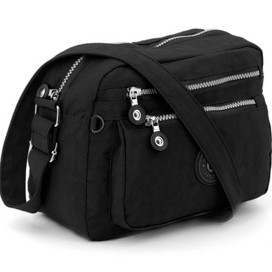 Bag Street Kleine Umhängetasche - Schwarz