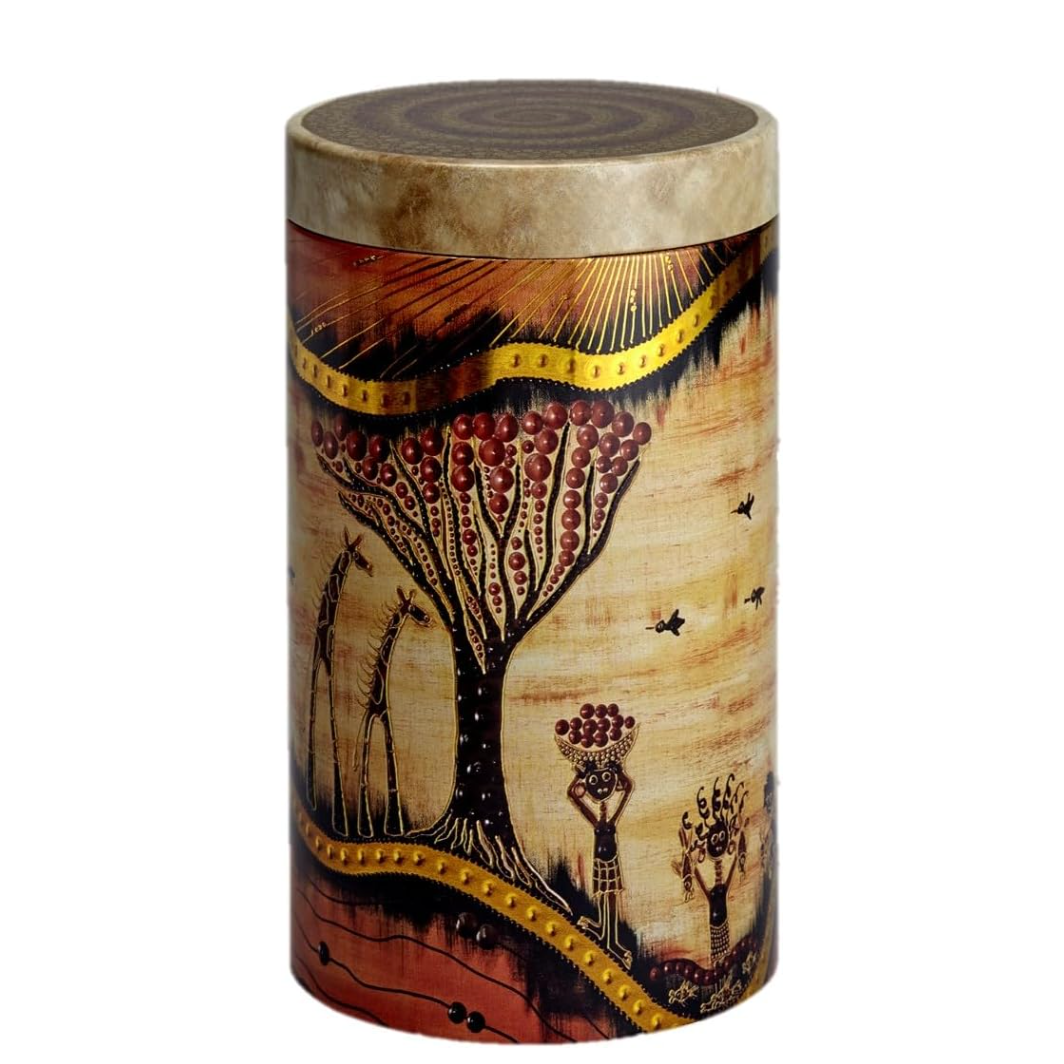 EigenART Kaffee- & Teedosen-Set Africa Savannah – 2er Set  500g