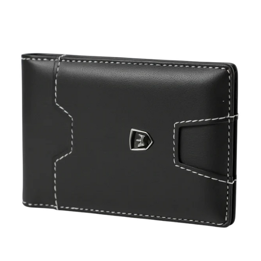 Kronenschein Slim Wallet - RFID Schutz - schwarz