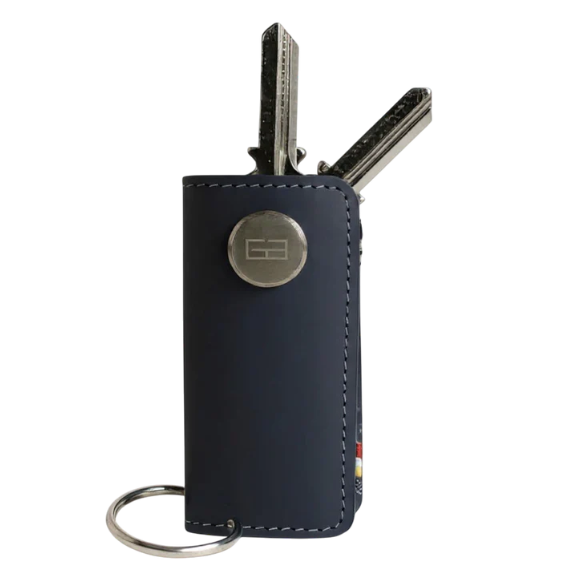 GARZINI Key Organizer Leder – 7 Schlüssel, Etui