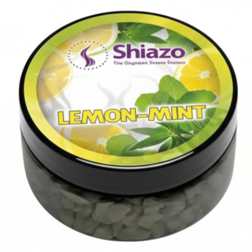 Shiazo Steine Top Selection – 4x100 g, Blaubeere, Wassermelone, Apfel & Zitrone-Minze