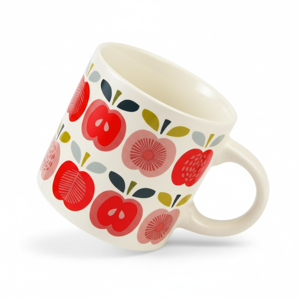 Rex London Keramikbecher Vintage Apfel 350 ml spülmaschinenfest