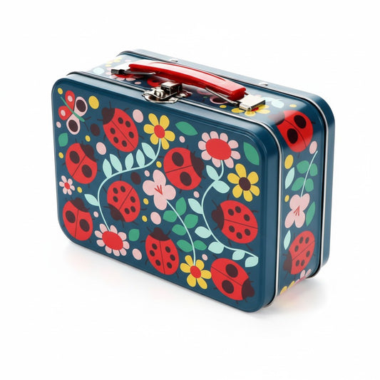 Rex London Metallköfferchen Ladybird – Marienkäfer-Motiv ab 3 Jahre