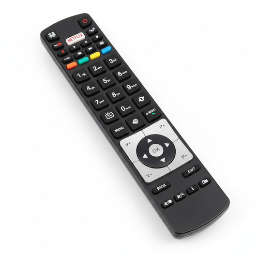 Telefunken RC5118 Fernbedienung Original mit Netflix & YouTube Taste