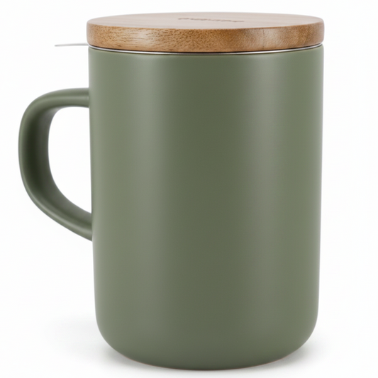 OGO LIVING Juliet Kräuterteebecher 475 ml – Mandelgrün