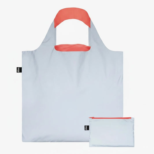 LOQI Reflective Neon Dark Orange Einkaufstasche