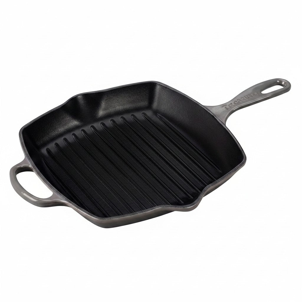 Le Creuset Signature Gusseisen-Grillpfanne 26 cm – Flint