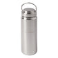 ECO Brotbox ZEN2 - 0,8 L Edelstahl Trinkflasche mit Schraubverschluss und Tragegriff