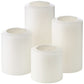 Edzard 4er Set Teelichthalter Dauerkerze Cornelius Pine