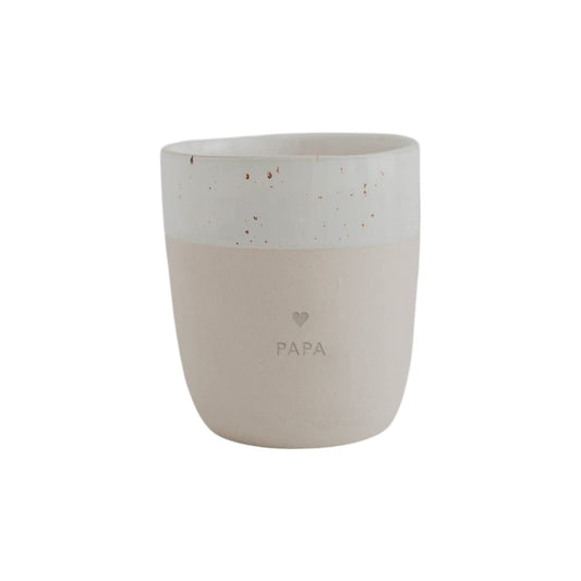Eulenschnitt Becher Papa