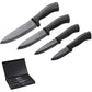 Silberthal Keramikmesser Set Schwarz - 4-teilig