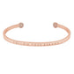 Simple Pledge "Follow Your Dreams" Armreif - Rosegold - Blind