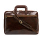 Time Resistance Leder Aktentasche "Brave New World"