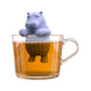 Winkee Tierisches Teeei Hippo | Silikon Tee-Ei für losen Tee