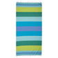 ZusenZomer Fouta Hammam Strandtuch CASABLANCA – 100x190 cm – Grün Blau
