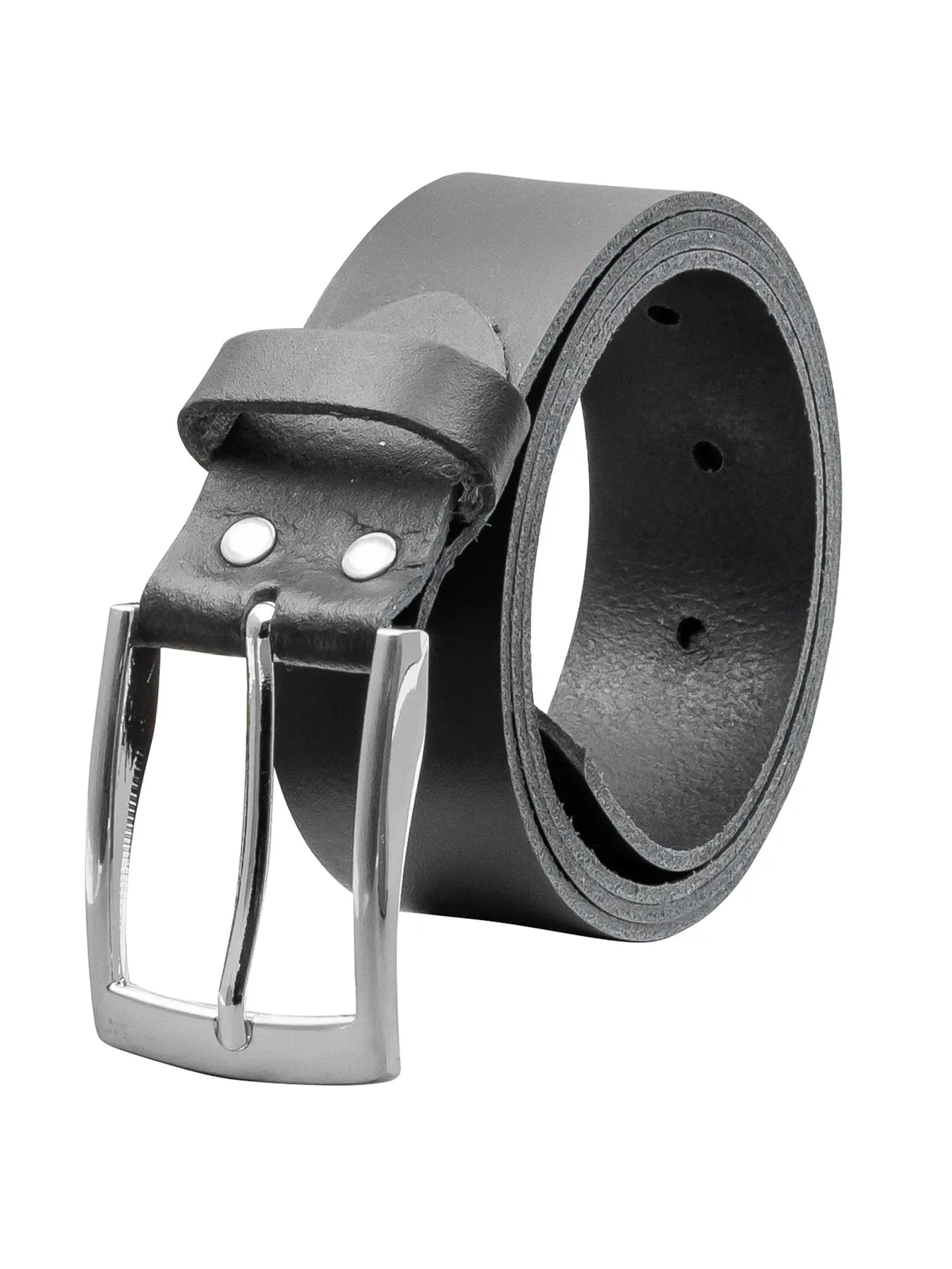 Vascavi Leder Gürtel Schwarz 125cm