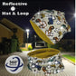 HECKBO Kinder Reflektor Mütze & Loop Schal - Traktor