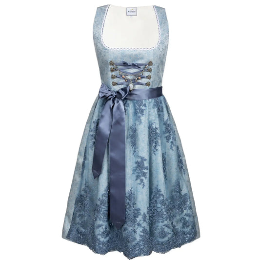 Midi Dirndl Cloé – in blau - Gr.44