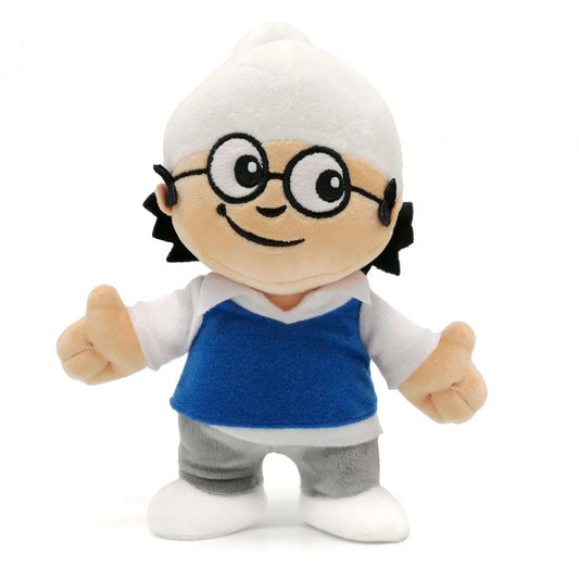 Mea-Living Mainzelmännchen Stoffpuppe "Det" - 20 cm