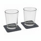 silwy® Magnet-Trinkbecher 2er Set –  rutschfest & bruchsicher