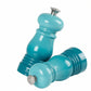 Le Creuset Salz- und Pfeffermühlen-Set Mini Karibik – Keramik-Mahlwerk, ABS-Kunststoff, 12,1 cm
