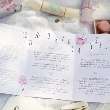 Mami Countdown Kalender - Geschenkset für werdende Mamas