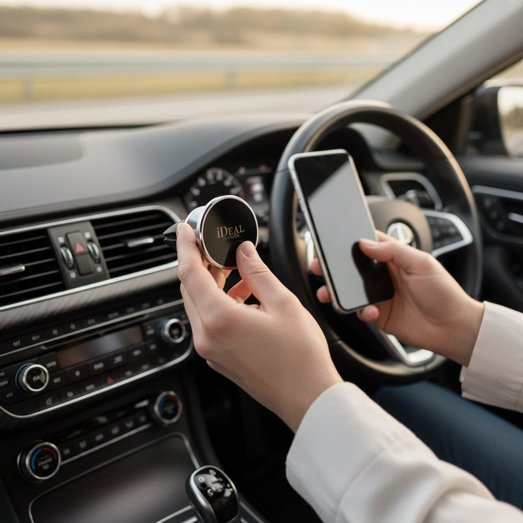 IDEAL OF SWEDEN Auto-Entlüftungshalterung – Silber