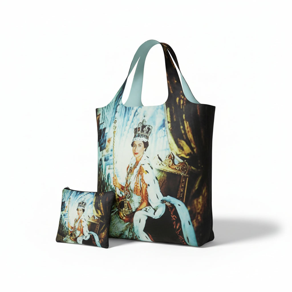 LOQI Cecil Beaton „Queen Elizabeth II, 1953“ Tasche –  50 cm