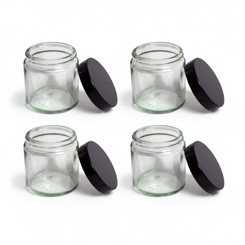 Comandante Ersatzbohnenbehälter 4er Set – transparent